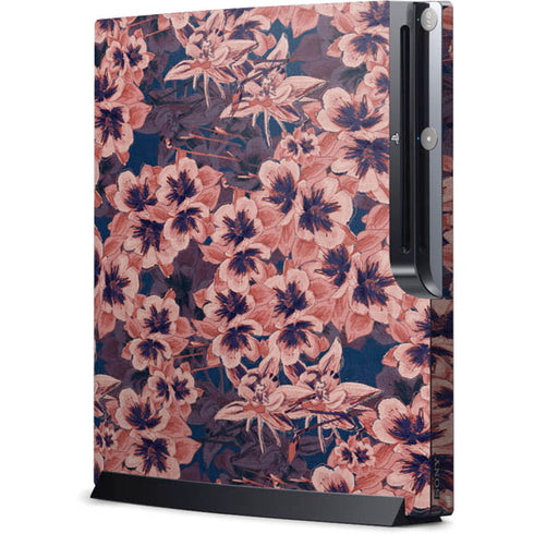 Dark Tapestry Floral Playstation 3 & PS3 Slim Skin