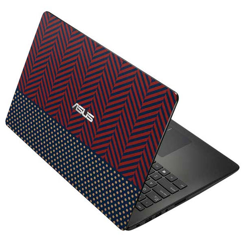 Blocked Polka Dot Chevron Asus X502CA 15.6 Skin
