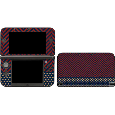 Blocked Polka Dot Chevron Nintendo Skins