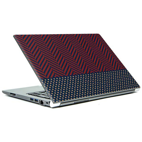 Blocked Polka Dot Chevron Portege Z30t/Z30t-A Skin