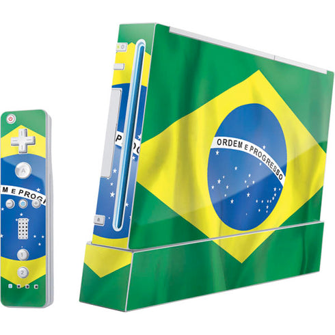 Brazil Flag Nintendo Skins