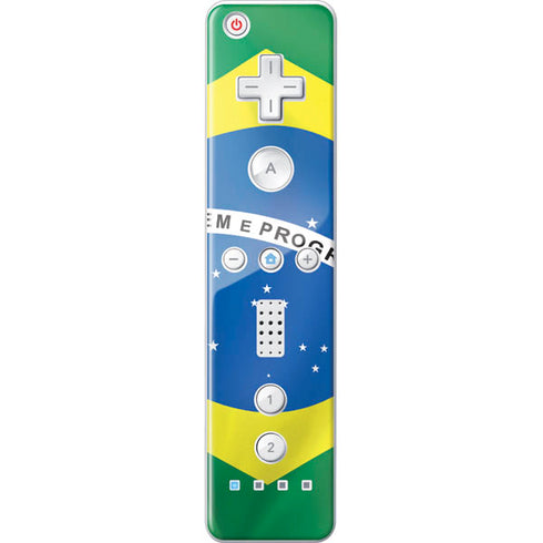 Brazil Flag Wii Remote Controller Skin