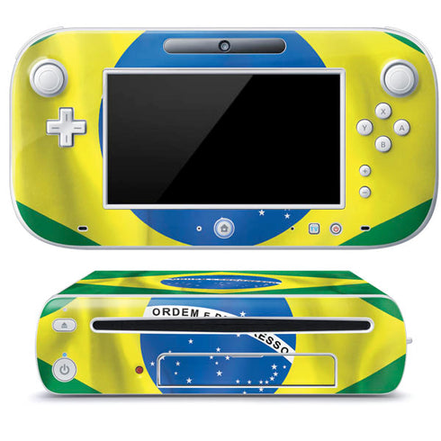 Brazil Flag Wii U (Console + 1 Controller) Skin