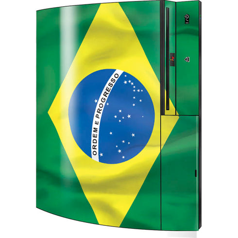 Brazil Flag Playstation 3 & PS3 Skin