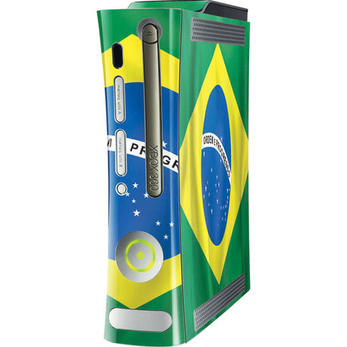 Brazil Flag Xbox 360 (Includes HDD) Skin