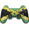 Jamaica Flag Distressed PS3 Dual Shock wireless controller Skin