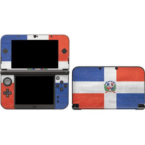 Dominican Republic Flag Distressed Nintendo Skins