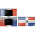 Dominican Republic Flag Distressed Nintendo Skins