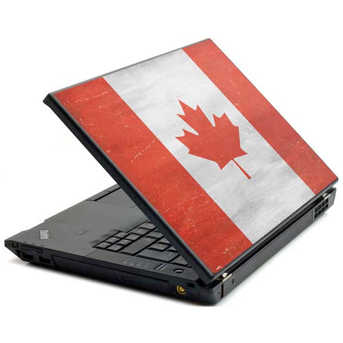 Canada Flag Distressed Lenovo T420 Skin