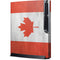 Canada Flag Distressed Playstation 3 & PS3 Slim Skin