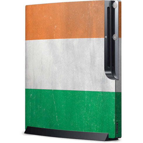 Ireland Flag Distressed Playstation 3 & PS3 Slim Skin