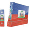 Haiti Flag Distressed Wii (Includes 1 Controller) Skin
