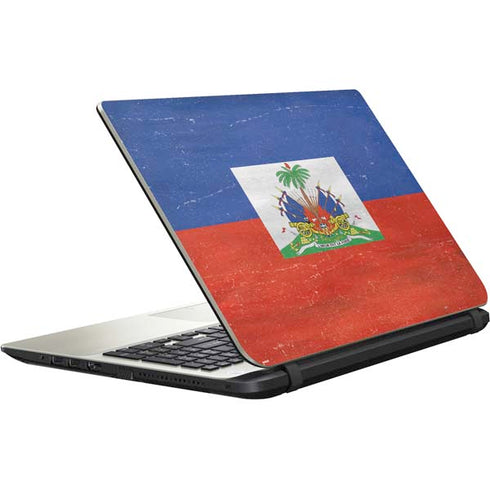Haiti Flag Distressed Satellite L50-B / S50-B Skin