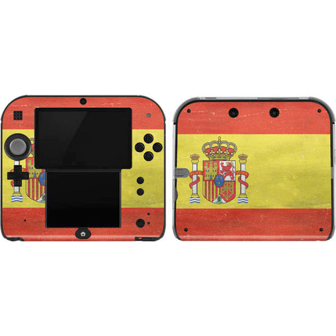 Spain Flag Distressed Nintendo Skins