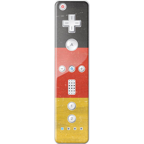 German Flag Distressed Nintendo Skins