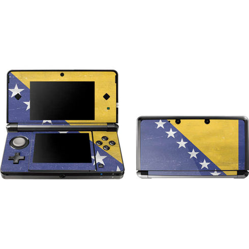 Bosnia and Herzegovina Flag Distressed Nintendo Skins