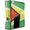 Guyana Flag Distressed Xbox 360 Slim (2010) Skin