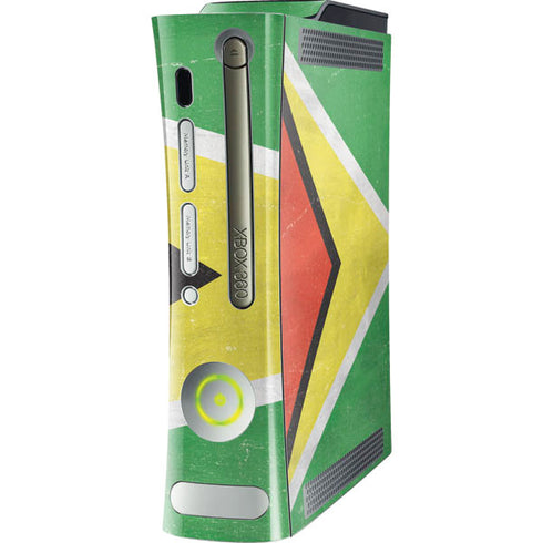 Guyana Flag Distressed Xbox 360 (Includes HDD) Skin