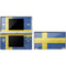 Sweden Flag Distressed DS Lite Skin