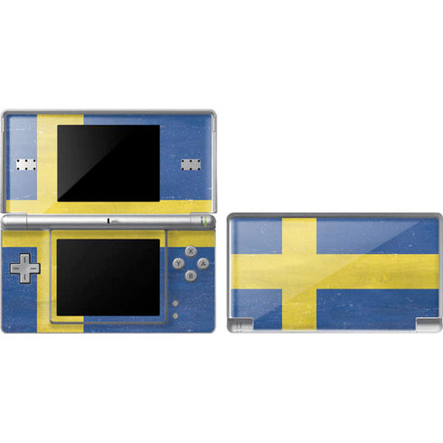 Sweden Flag Distressed Nintendo Skins