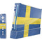 Sweden Flag Distressed Wii (Includes 1 Controller) Skin