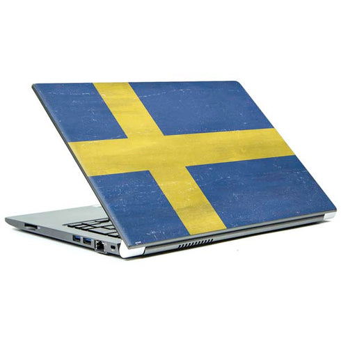 Sweden Flag Distressed Portege Z30t/Z30t-A Skin