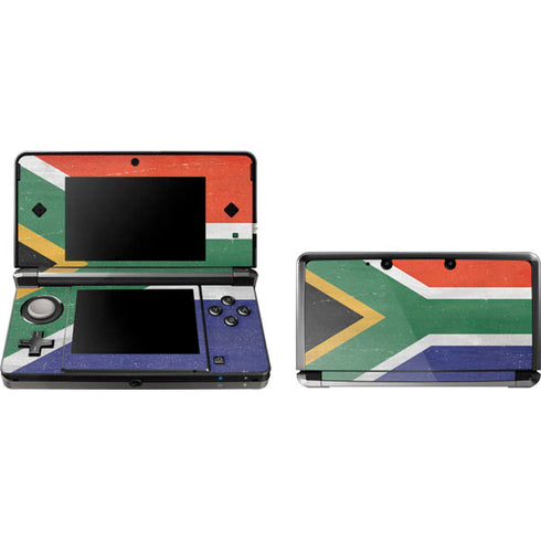 South Africa Flag Distressed 3DS (2011) Skin