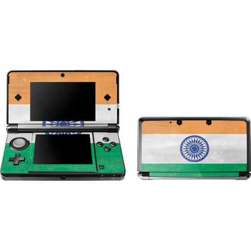 India Flag Distressed Nintendo Skins