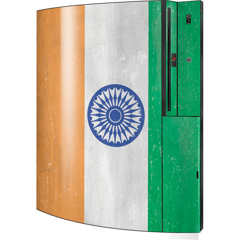 India Flag Distressed Playstation 3 & PS3 Skin