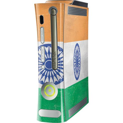 India Flag Distressed Xbox 360 (Includes HDD) Skin