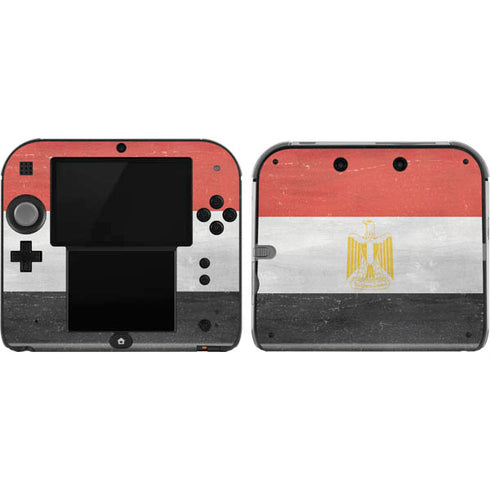Egypt Flag Distressed Nintendo Skins