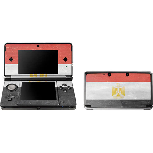 Egypt Flag Distressed Nintendo Skins