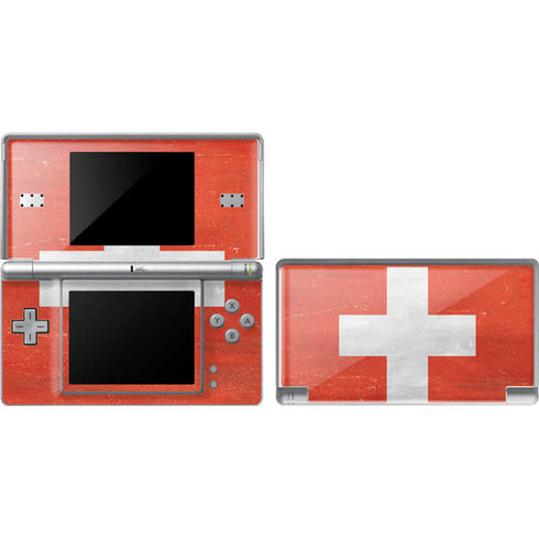 Switzerland Flag Distressed Nintendo Skins