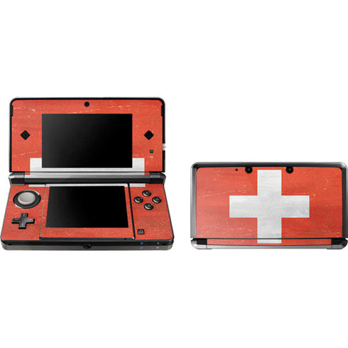 Switzerland Flag Distressed Nintendo Skins
