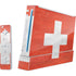 Switzerland Flag Distressed Nintendo Skins