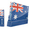 Australia Flag Distressed Wii (Includes 1 Controller) Skin