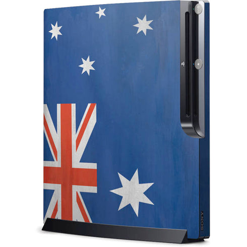 Australia Flag Distressed Playstation 3 & PS3 Slim Skin