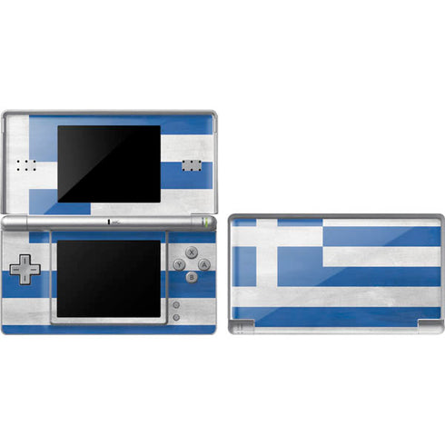 Greece Flag Distressed Nintendo Skins