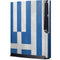 Greece Flag Distressed Playstation 3 & PS3 Slim Skin