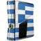 Greece Flag Distressed Xbox 360 Slim (2010) Skin