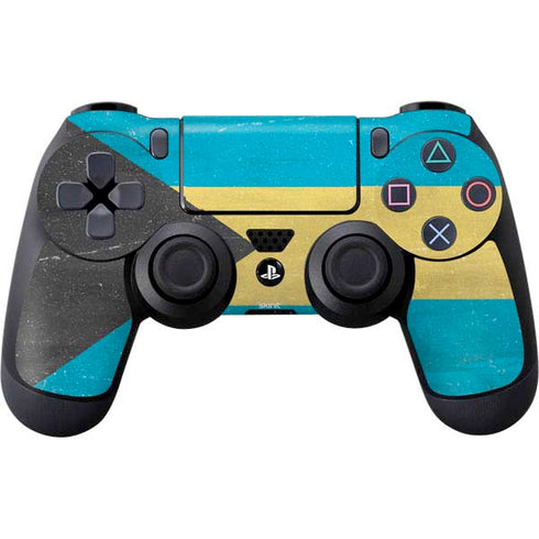 Bahamas Flag Distressed PlayStation PS4 Skins
