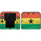 Ghana Flag Distressed Nintendo 2DS Skin