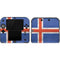 Iceland Flag Distressed Nintendo 2DS Skin