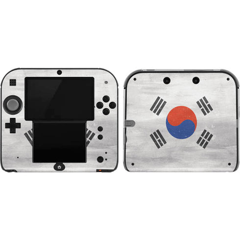 South Korean Flag Distressed Nintendo Skins