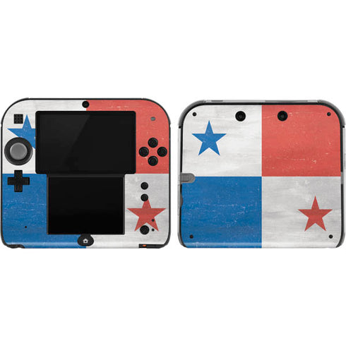 Panama Flag Distressed Nintendo Skins