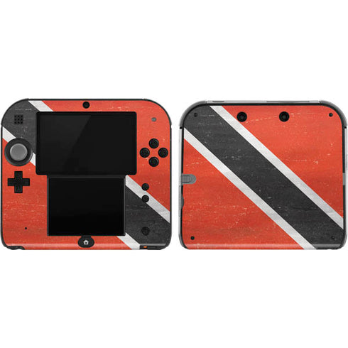 Trinidad and Tobagao Flag Distressed Nintendo Skins