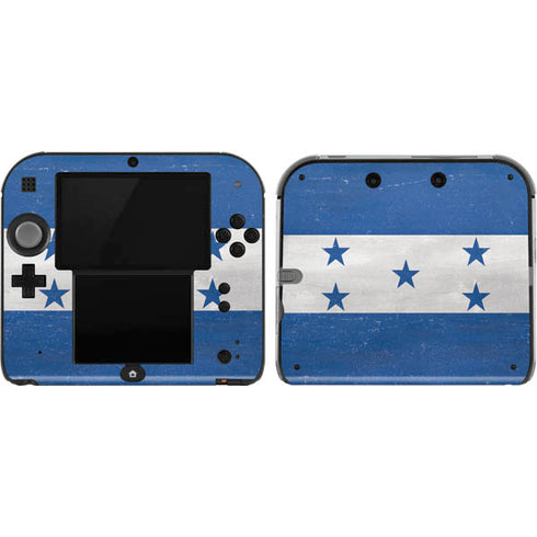 Honduras Flag Distressed Nintendo Skins