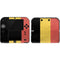 Belgium Flag Distressed Nintendo 2DS Skin