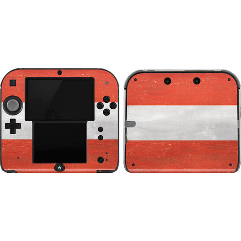 Distressed Austria Flag Nintendo Skins