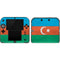 Azerbaijan Flag Distressed Nintendo 2DS Skin